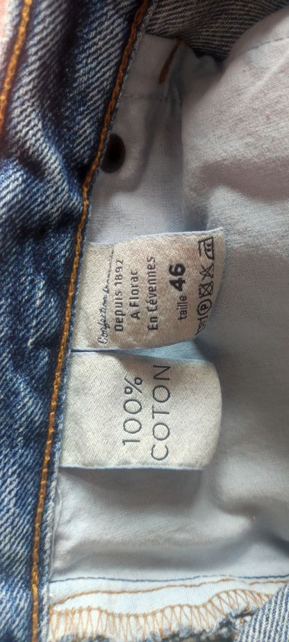 Jean droit taille haute clair – Apolline