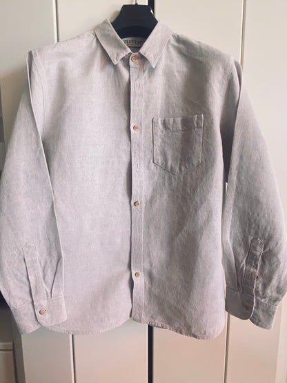 Chemise homme droite en Chanvre Naturel - Aubrac