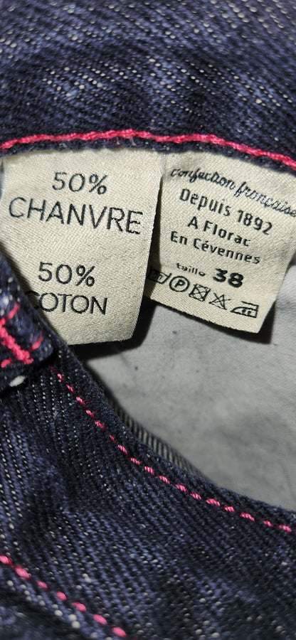 Jean mom taille haute Chanvre - Marthe