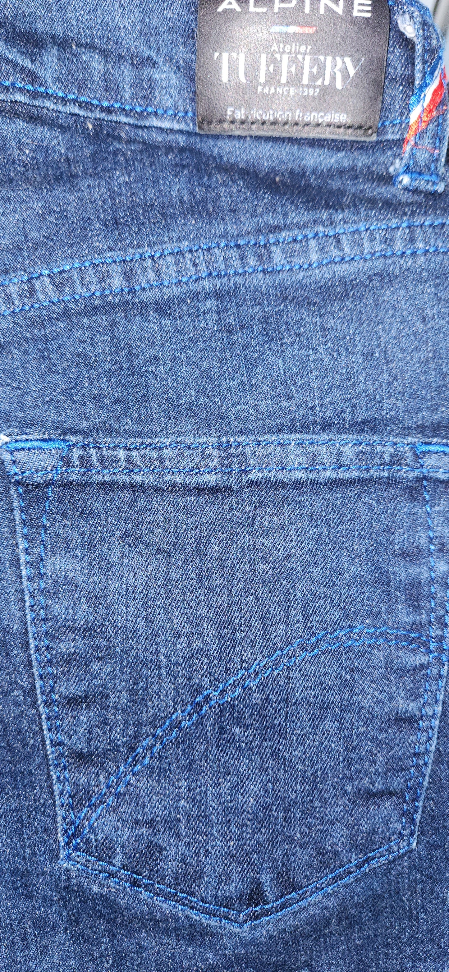 Jean slim taille haute Coton Bio Alpine - Marianne