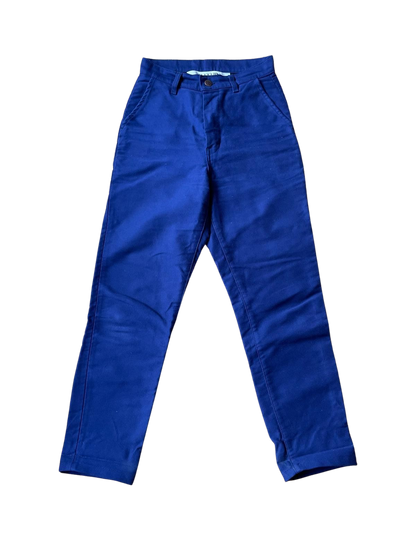 Chino femme ajusté taille haute Moleskine - Léonie