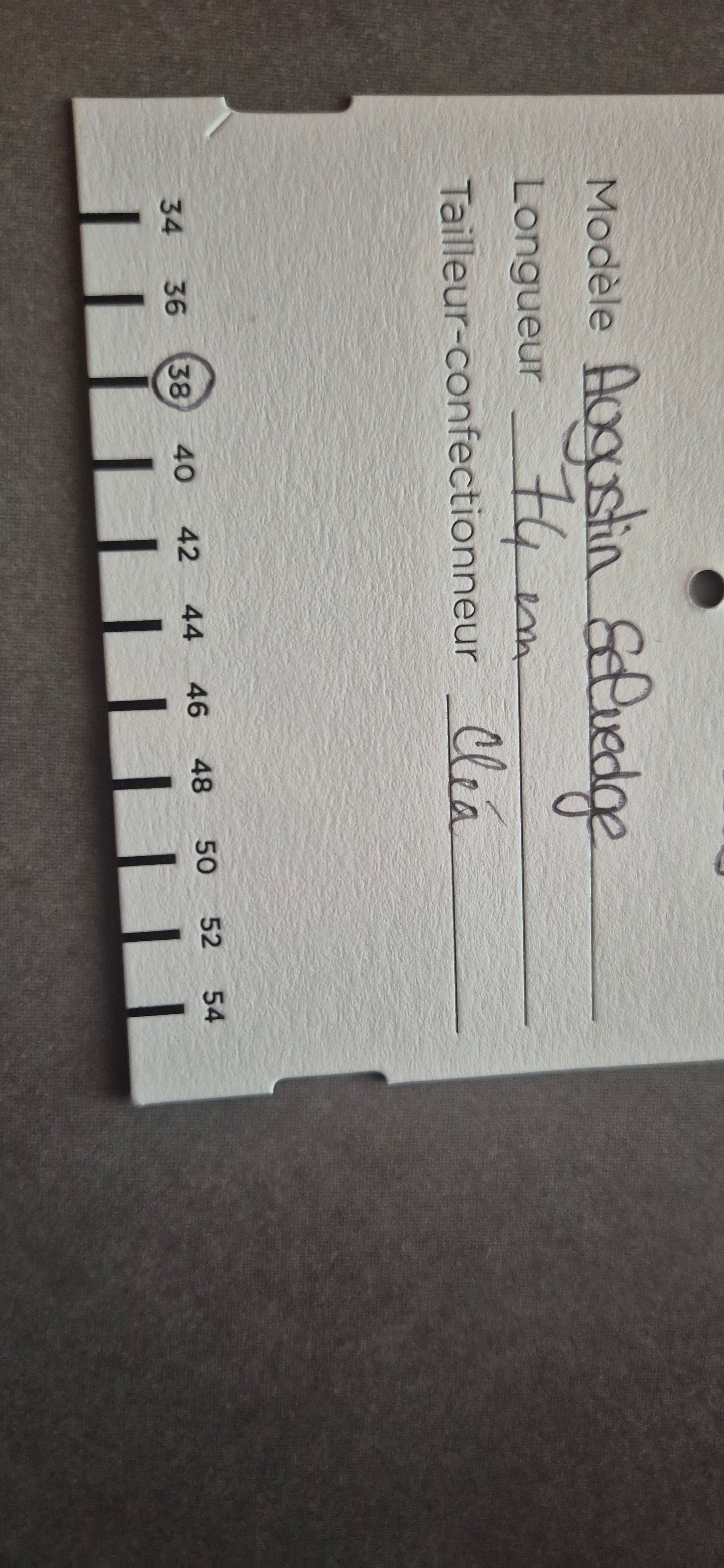 Jean slim Brut Selvedge - Augustin