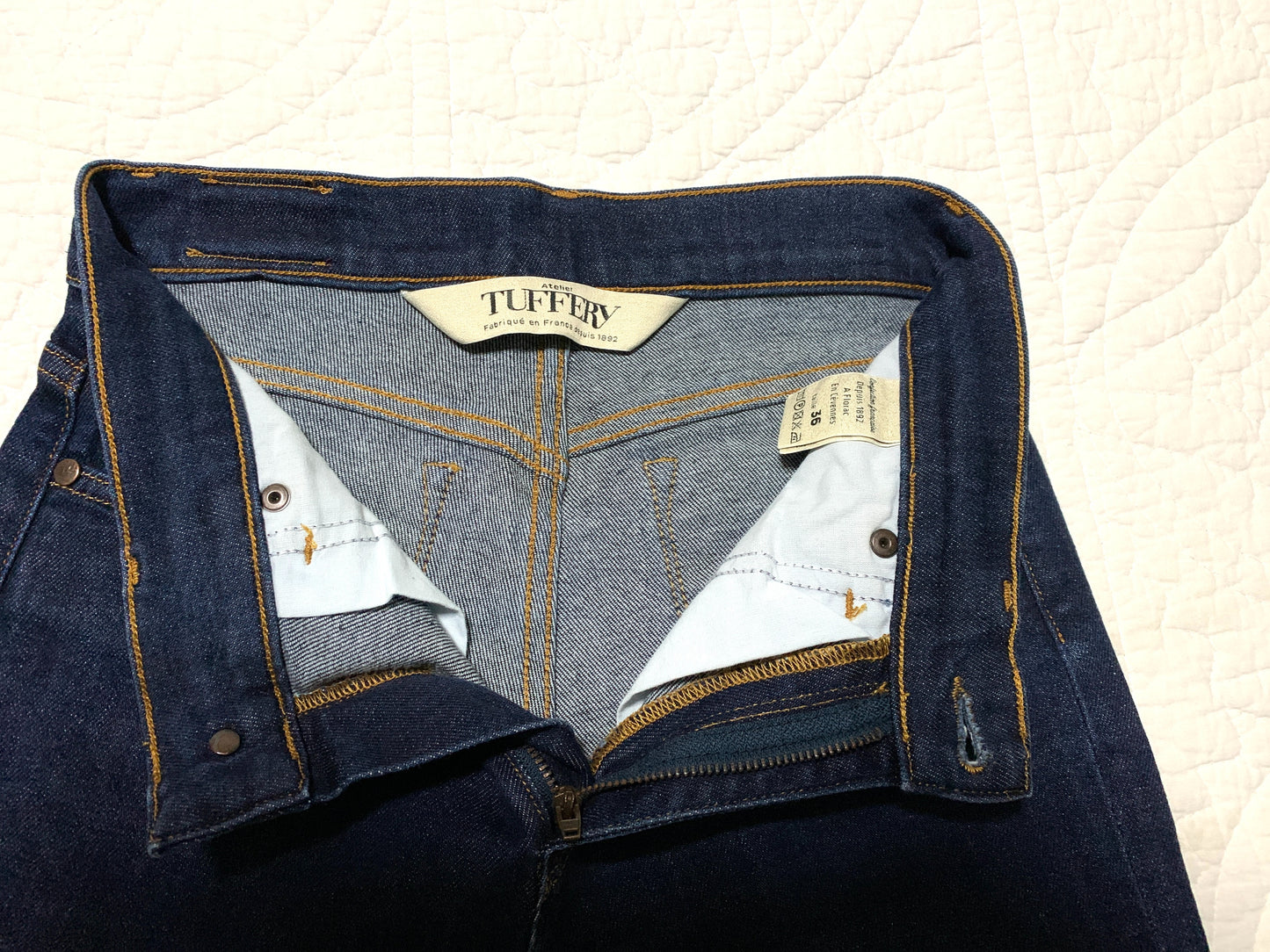 Jean droit ajusté Brut - Augusta