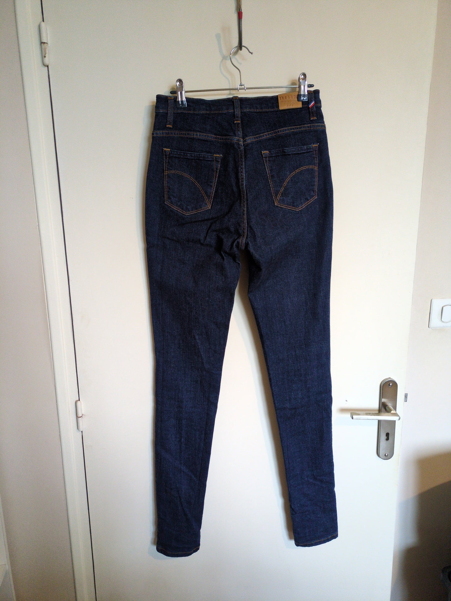 Jean slim taille haute Coton Bio - Marianne