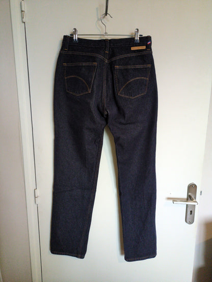 Jean droit taille haute laine – SAINT JAMES x Atelier TUFFERY – Apolline