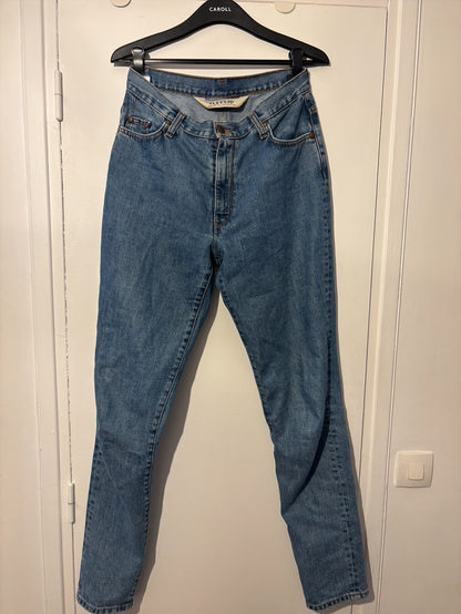 Jean mom taille haute Clair - Marthe