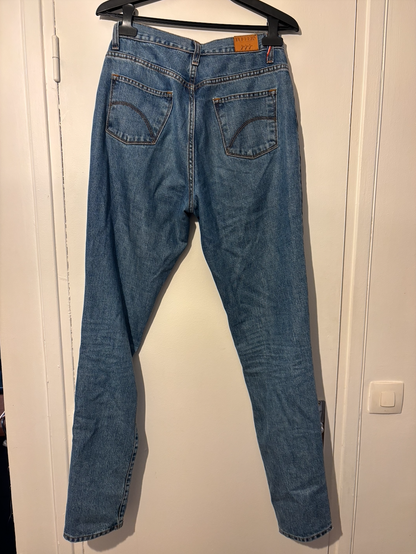 Jean mom taille haute Clair - Marthe