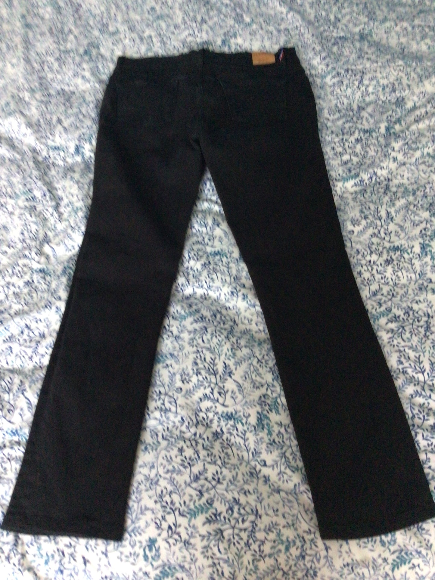 Jean droit ajusté Noir - Augusta