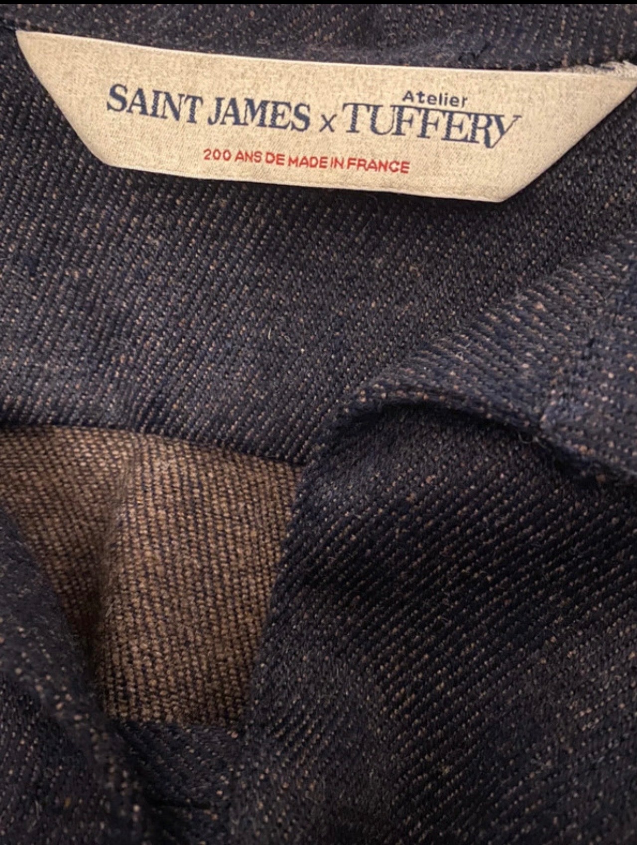 Vareuse unisexe chanvre et laine – SAINT JAMES x Atelier TUFFERY – Histoire