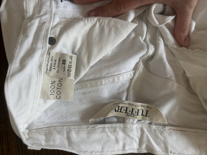 Jean mom taille haute blanc - Marthe