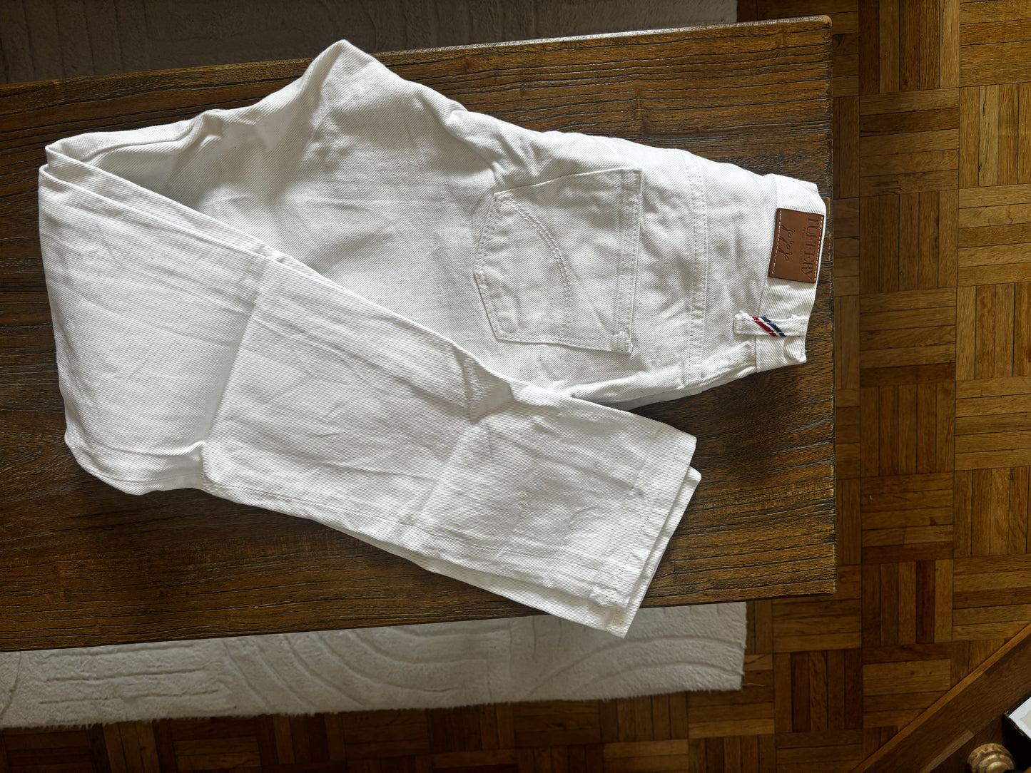 Jean mom taille haute blanc - Marthe