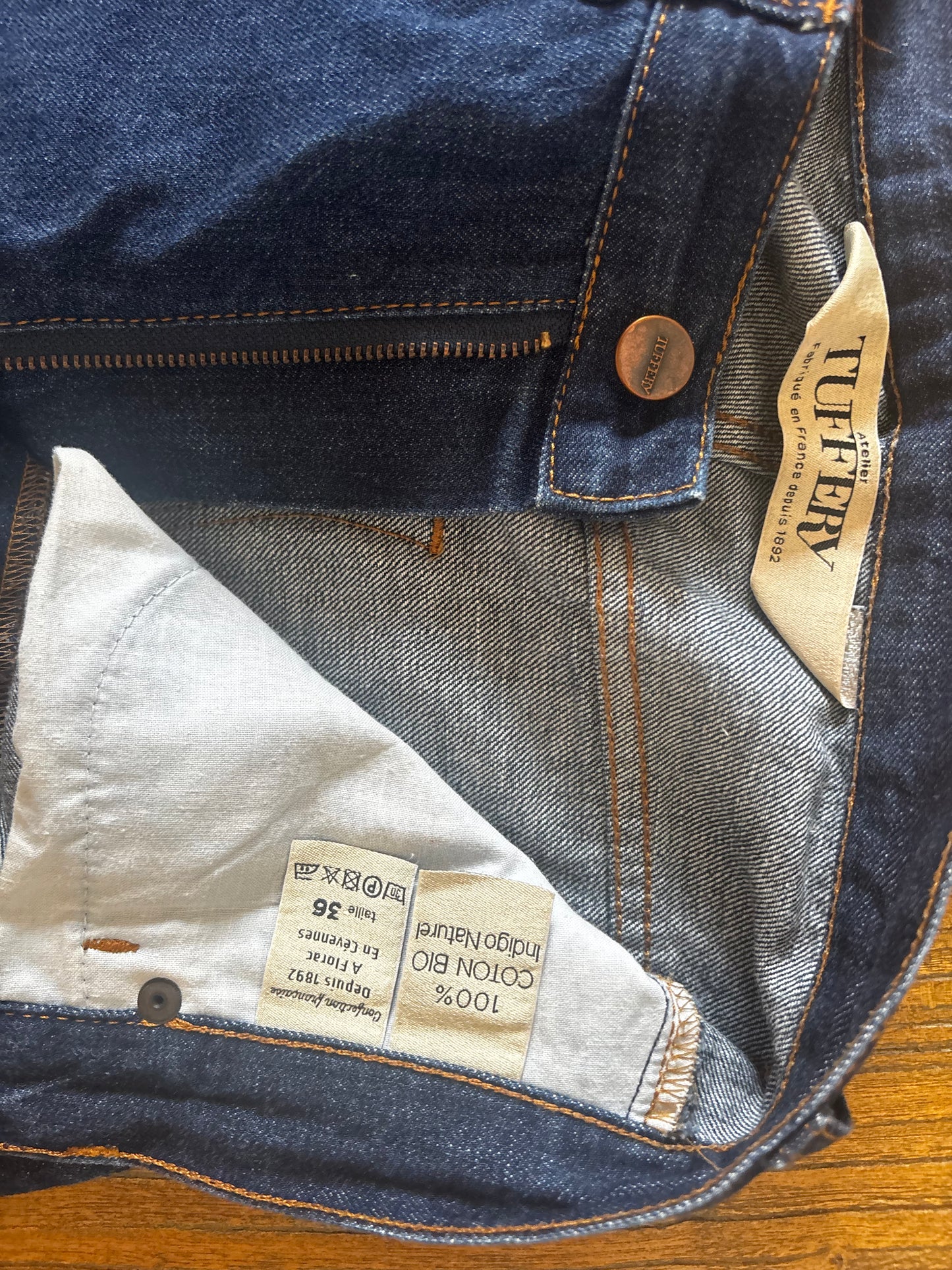 Jean mom taille haute Coton Bio - Marthe