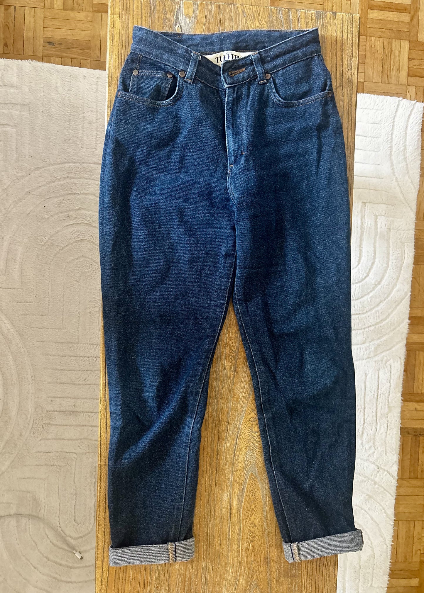Jean mom taille haute Laine Française - Marthe