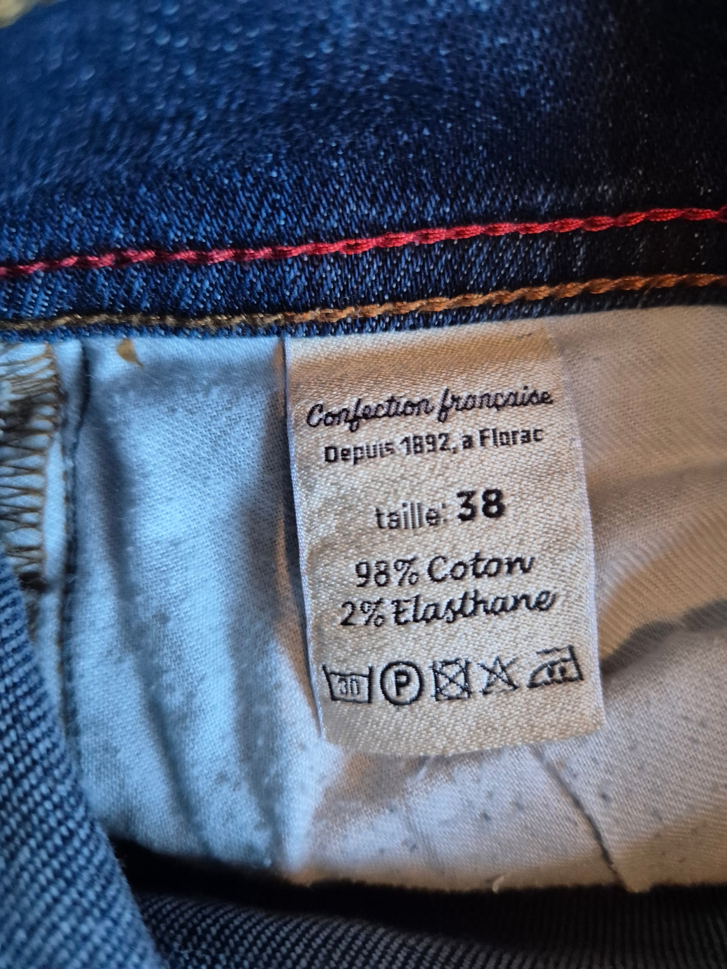 Jean slim taille standard Brut - Mathilde