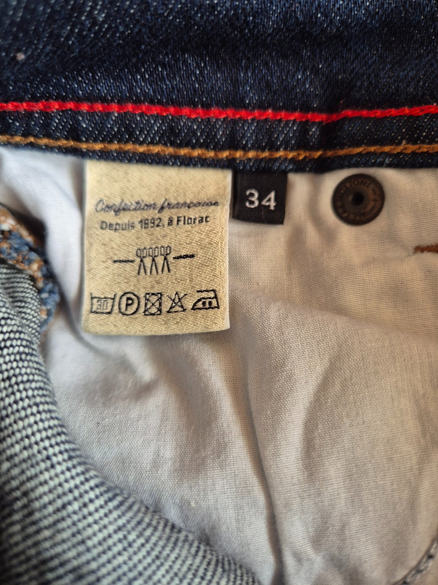 Jean slim taille standard Brut - Mathilde