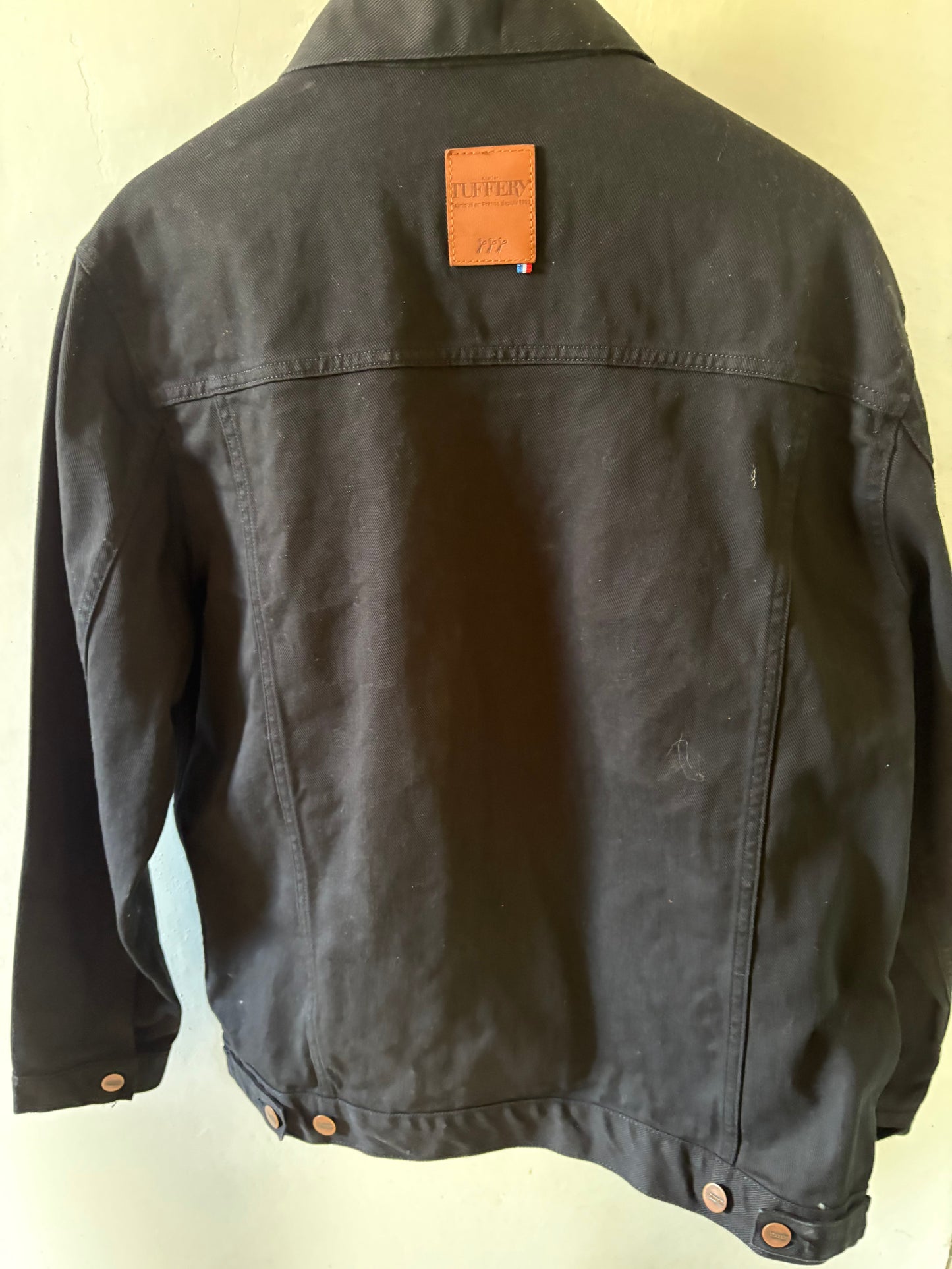 Blouson mixte en jean Noir - Le Tuff’s