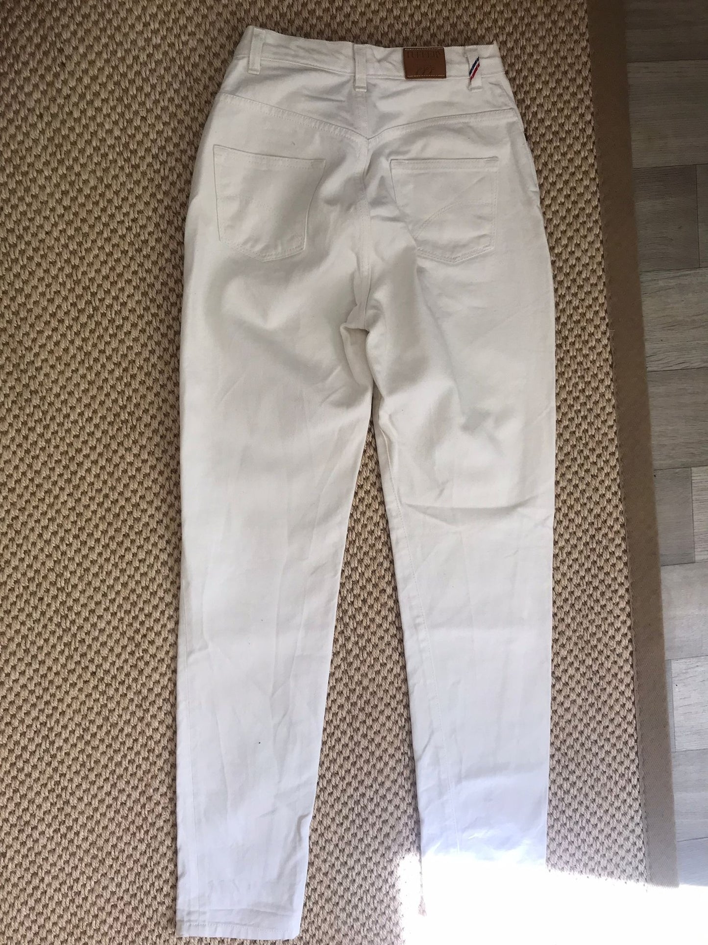 Jean mom taille haute blanc - Marthe