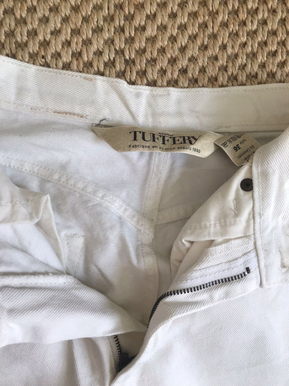 Jean mom taille haute blanc - Marthe