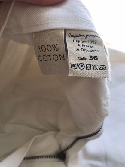 Jean mom taille haute blanc - Marthe