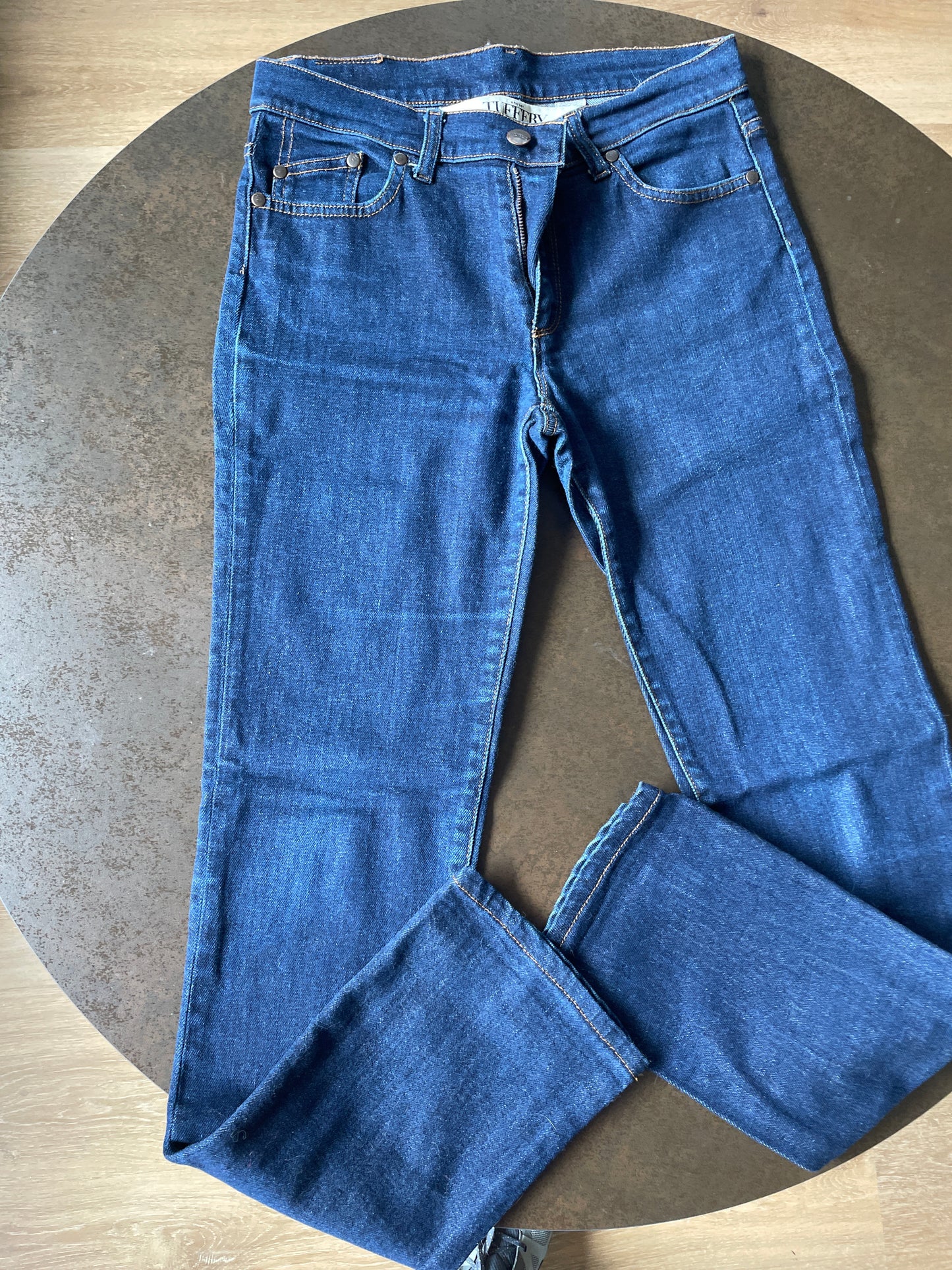 Jean femme ajusté taille standard Bleu Bio – Augusta