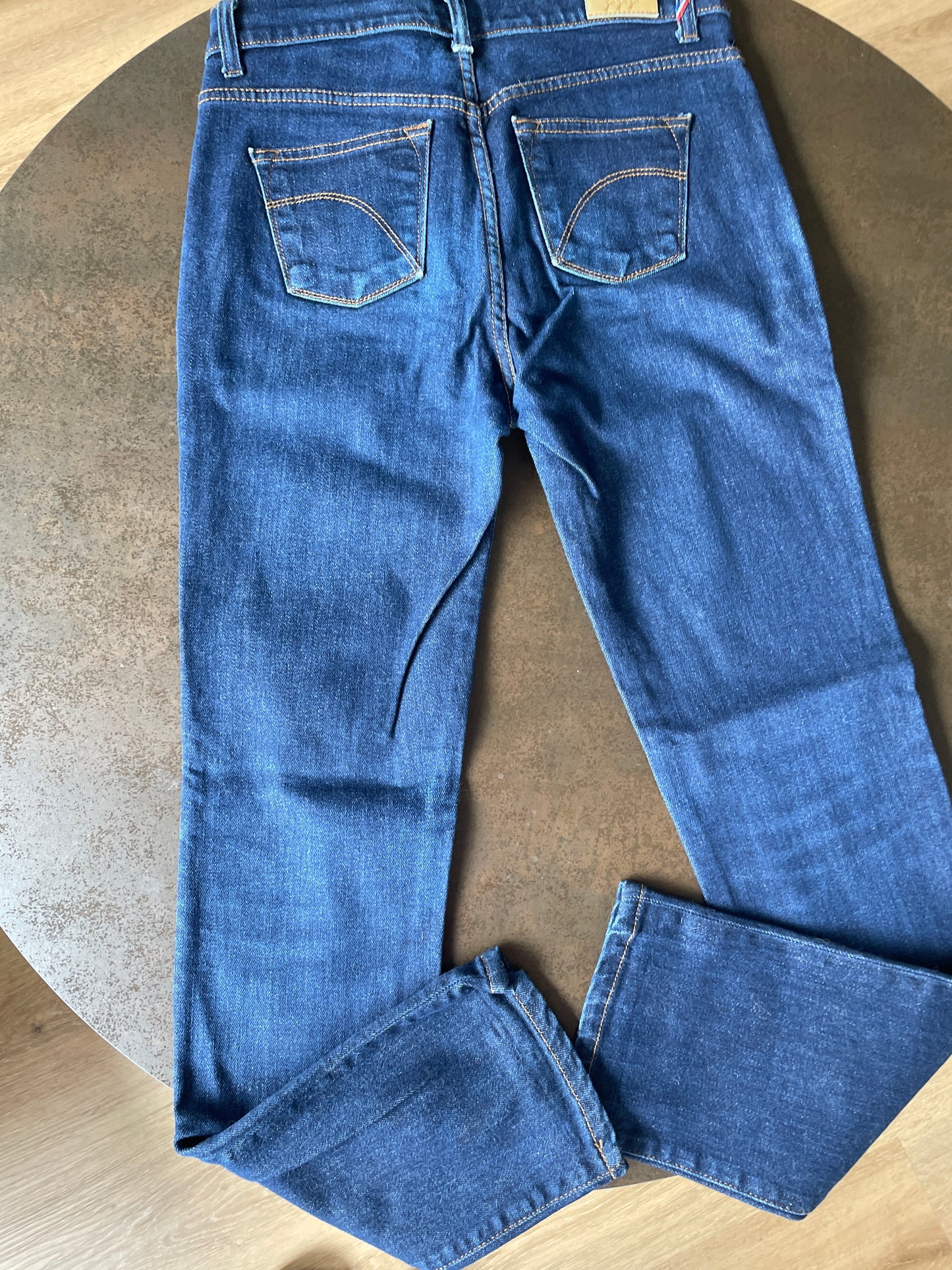 Jean femme ajusté taille standard Bleu Bio – Augusta
