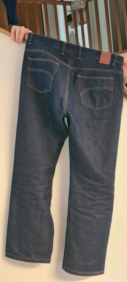 Jean homme droit taille haute brut - Célestin
