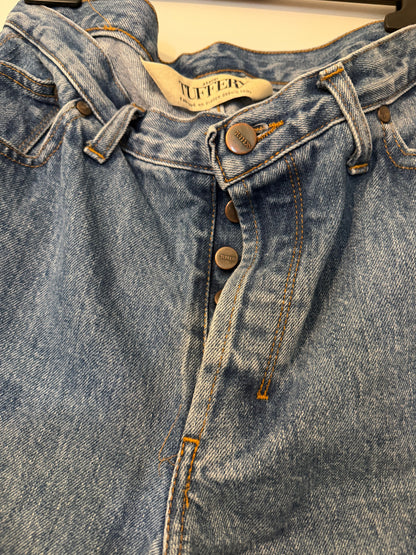 Jean droit taille haute clair – Apolline
