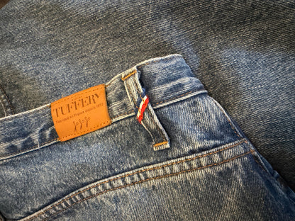 Jean droit taille haute clair – Apolline