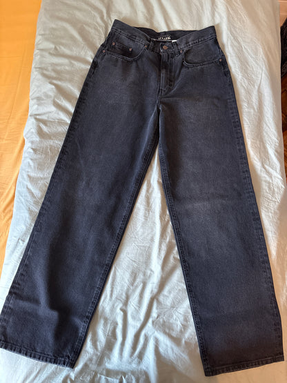Jean femme baggy Noir Délavé - Gaspard