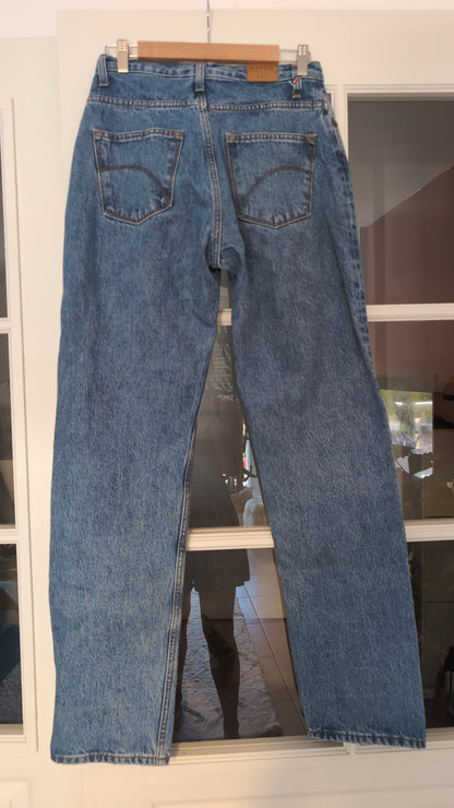 Jean droit taille haute clair – Apolline