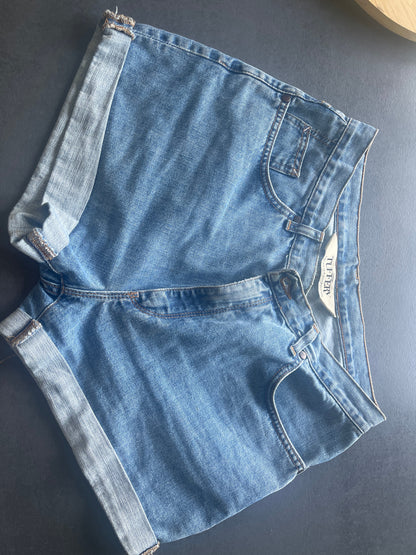 Short en jean taille haute - Aimé