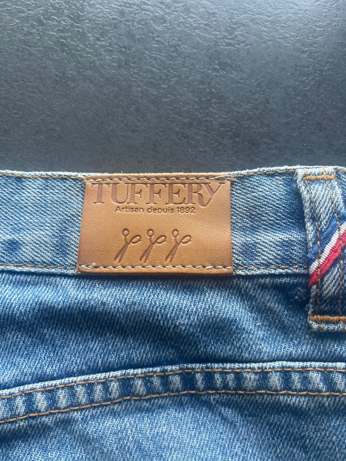 Short en jean taille haute - Aimé