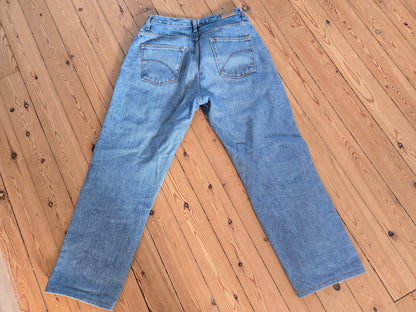 Jean droit taille haute clair – Apolline