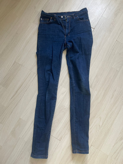 Jean slim taille haute Coton Bio - Marianne