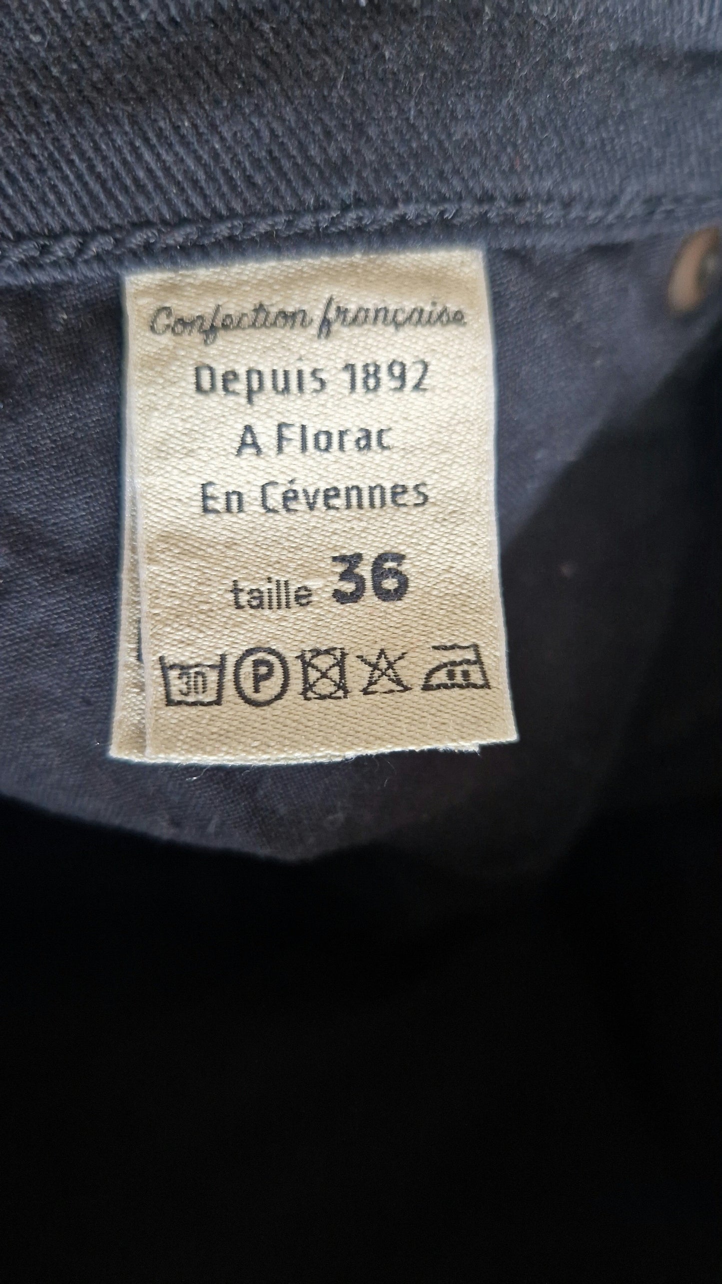 Jean slim Noir - Augustin