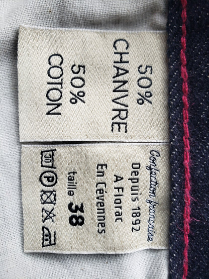 Jean mom taille haute Chanvre - Marthe