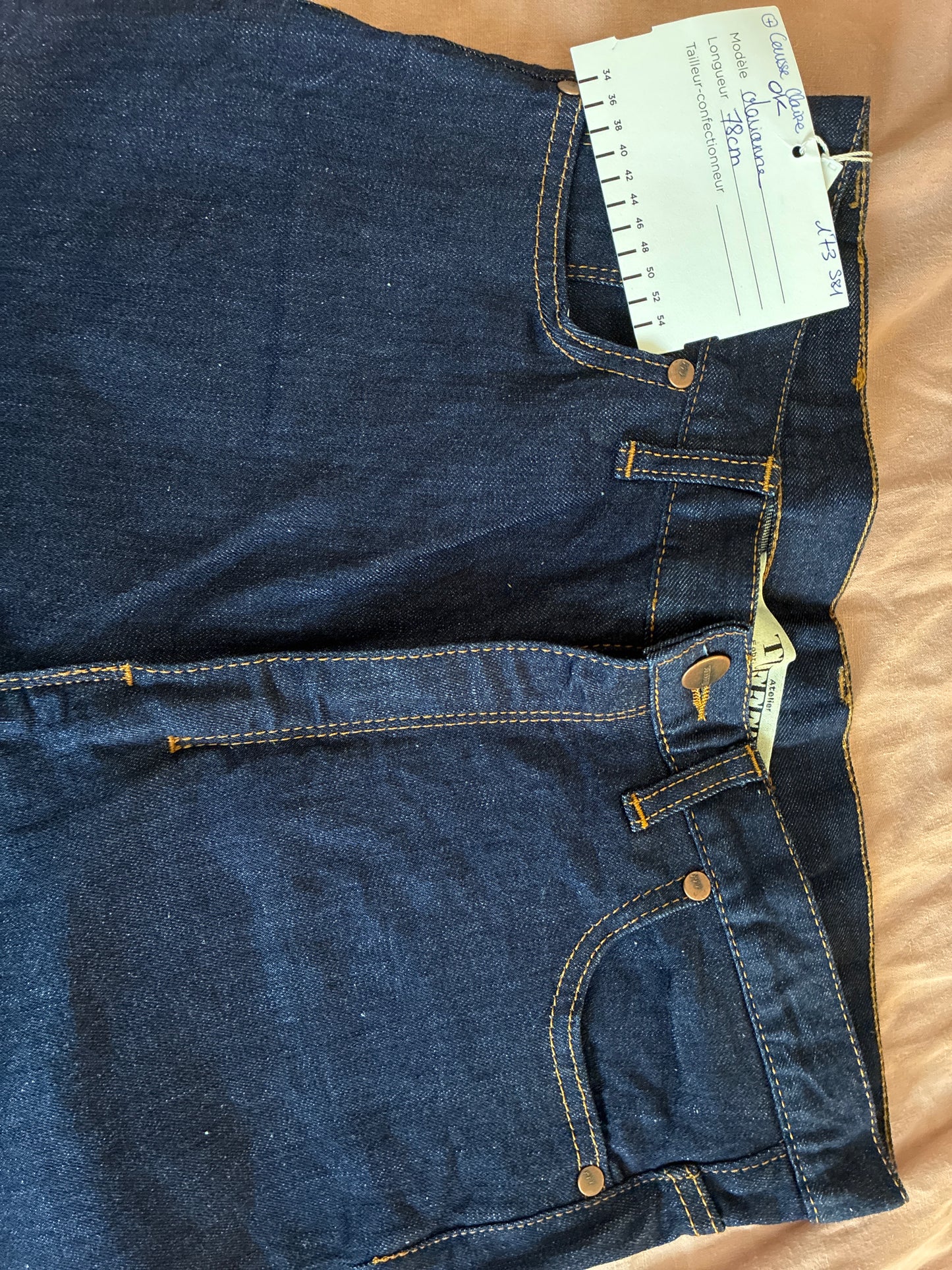 Jean slim taille haute Coton Bio - Marianne