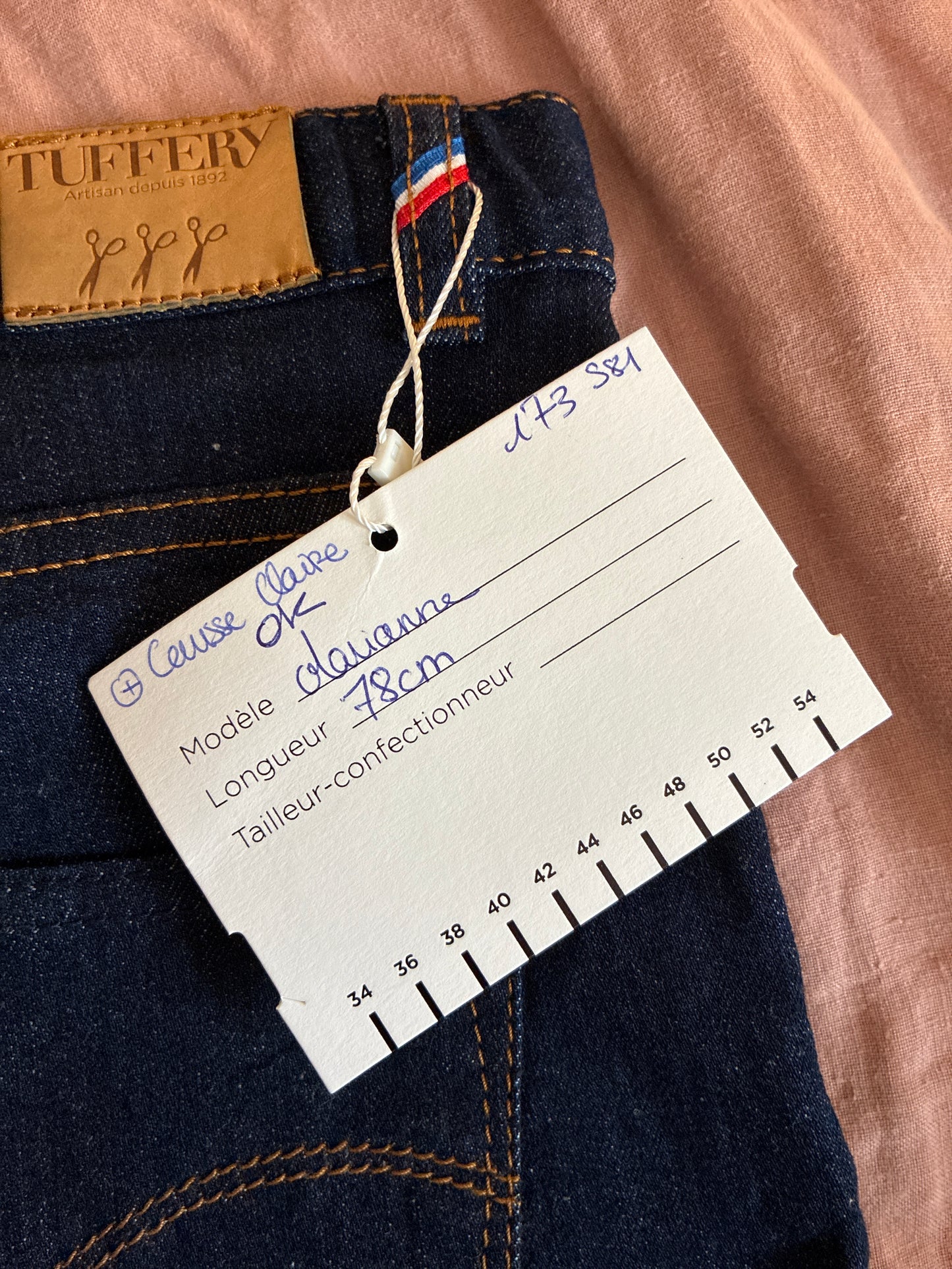 Jean slim taille haute Coton Bio - Marianne