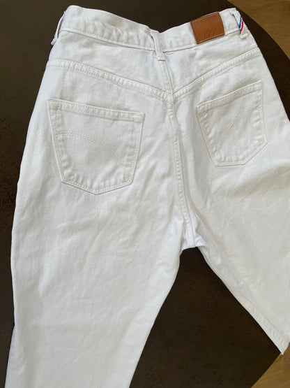 Jean mom taille haute blanc - Marthe