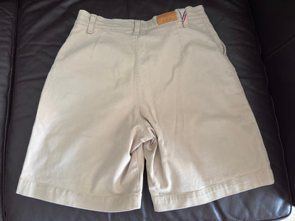 Short ajusté taille haute sable – Lucette