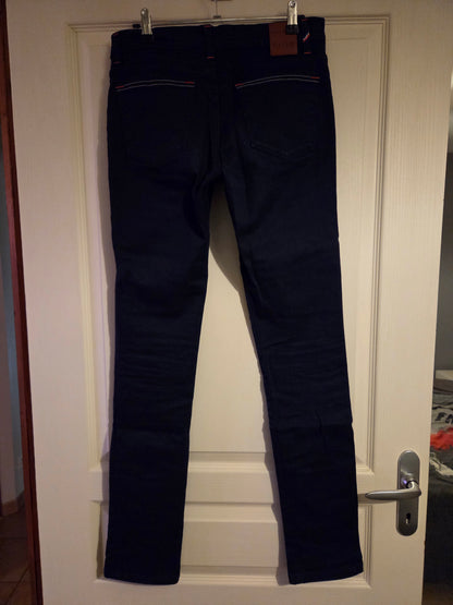 Jean femme ajusté taille standard Bleu Bio Rugby – Augusta