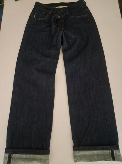 Jean large taille haute Selvedge - Désiré