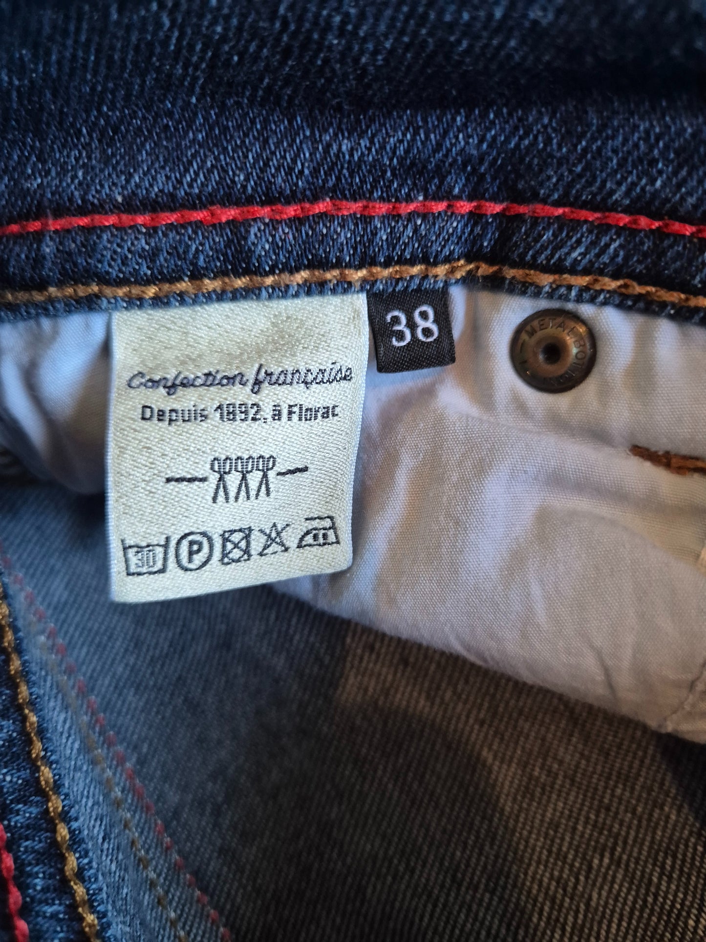 Jean slim taille standard Brut - Mathilde