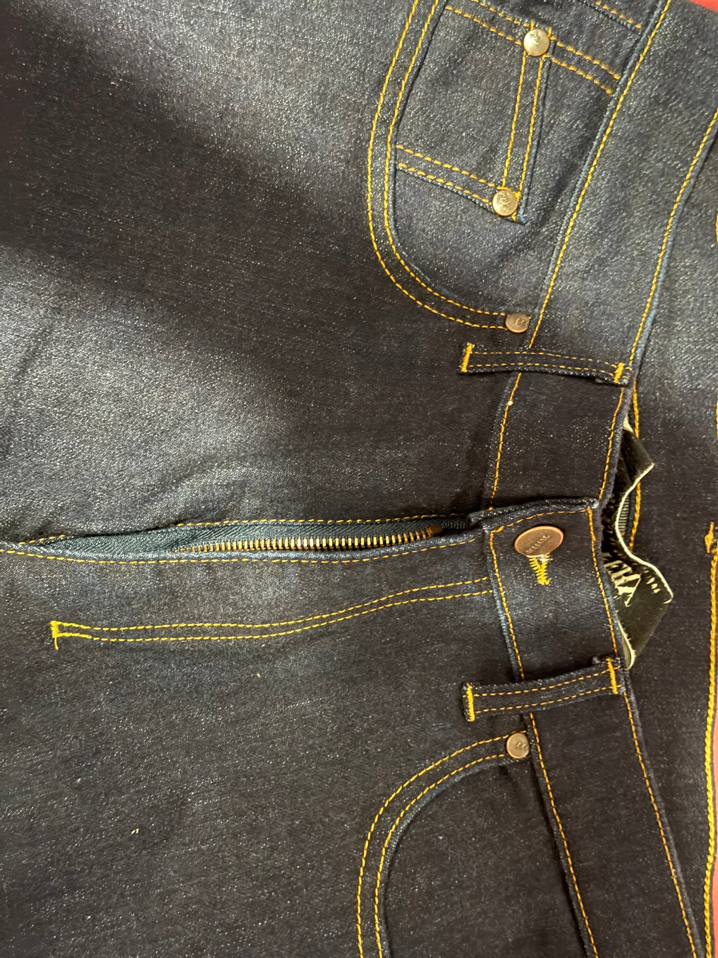 Jean droit taille haute Flex brut - Célestin