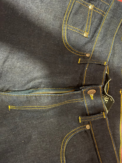 Jean droit taille haute Flex brut - Célestin