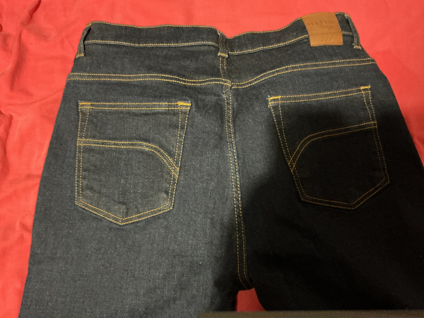 Jean droit taille haute Flex brut - Célestin