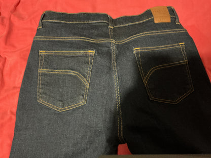 Jean droit taille haute Flex brut - Célestin
