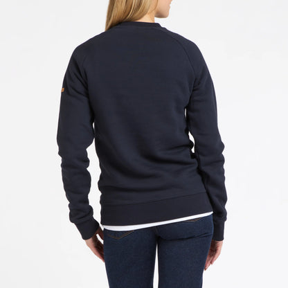 Sweat femme 100% Coton Bio Marine