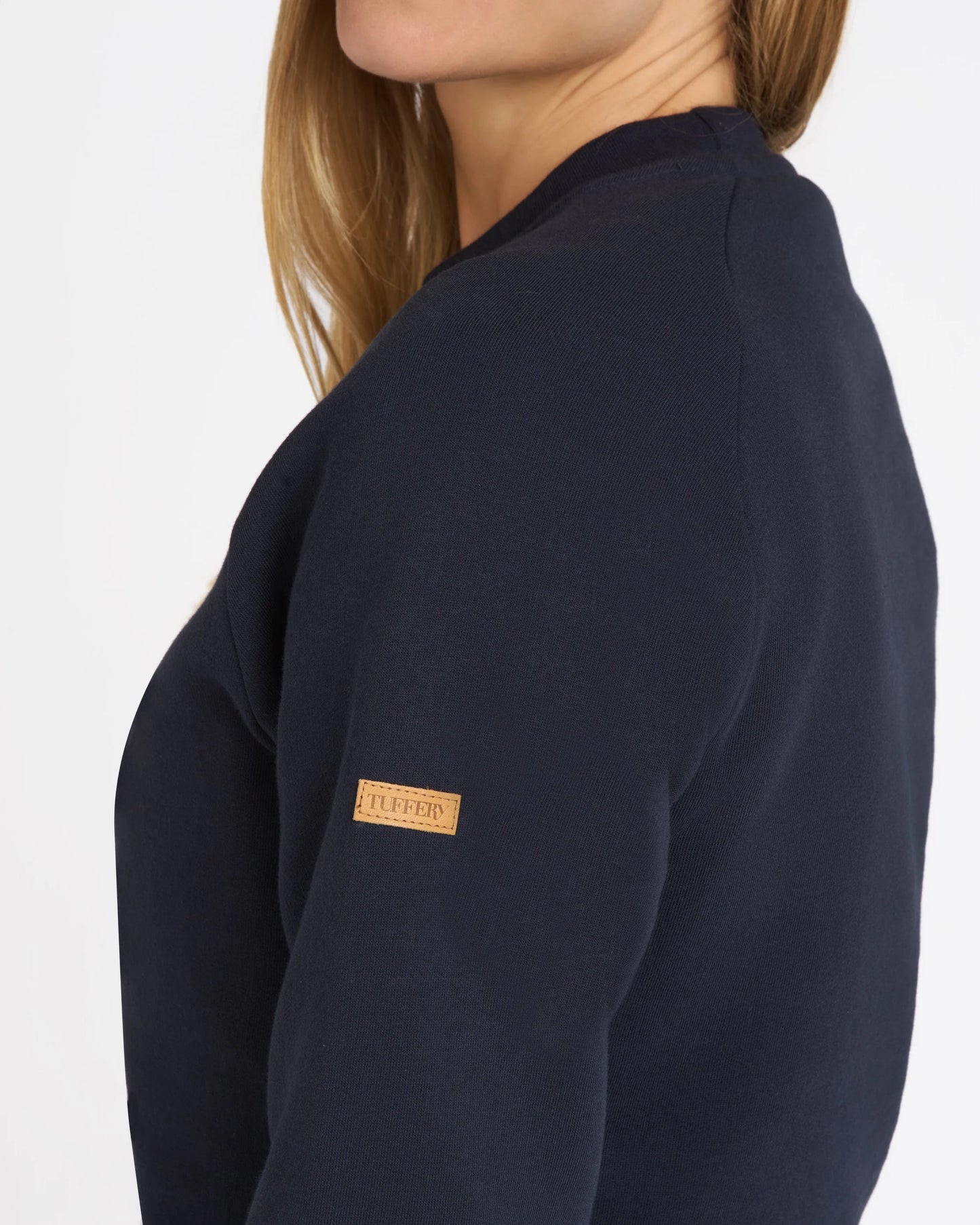 Sweat femme 100% Coton Bio Marine
