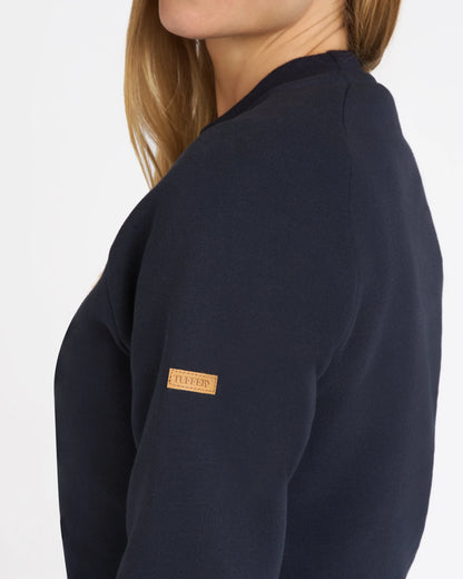Sweat femme 100% Coton Bio Marine